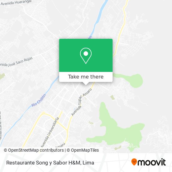 Restaurante Song y Sabor H&M map