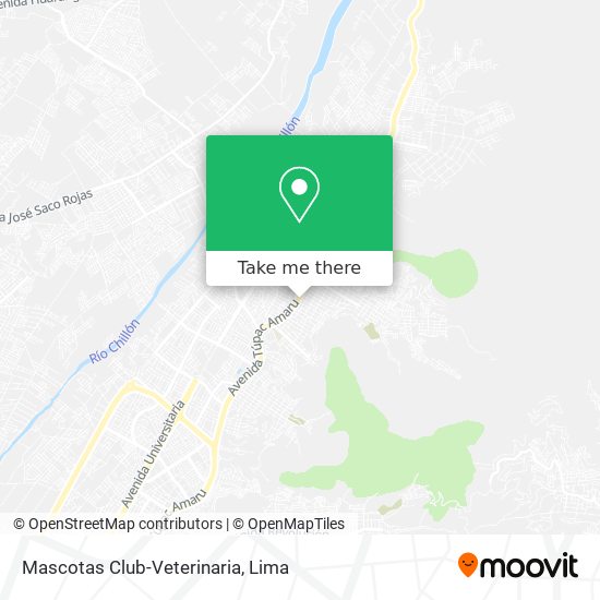 Mapa de Mascotas Club-Veterinaria