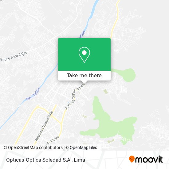 Opticas-Optica Soledad S.A. map