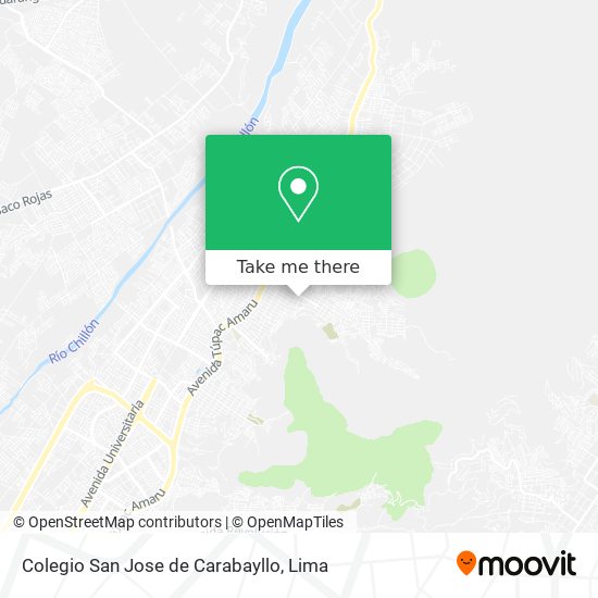 Colegio San Jose de Carabayllo map