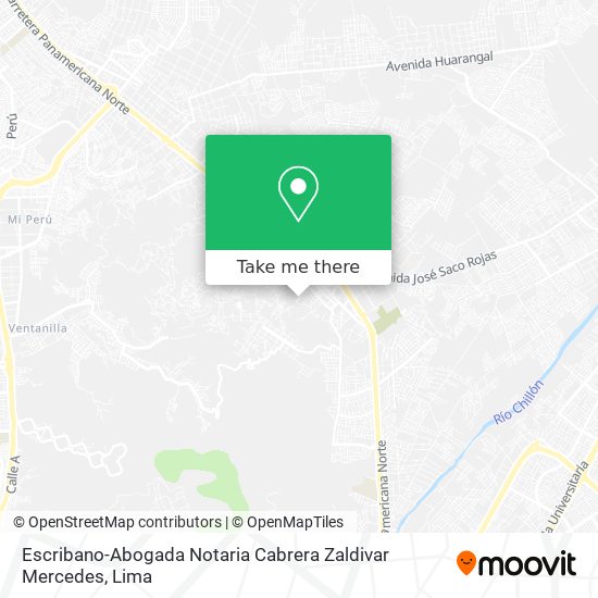 Escribano-Abogada Notaria Cabrera Zaldivar Mercedes map