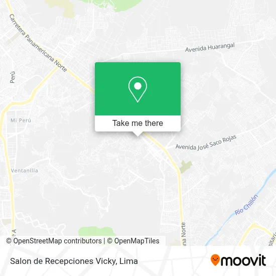 Salon de Recepciones Vicky map