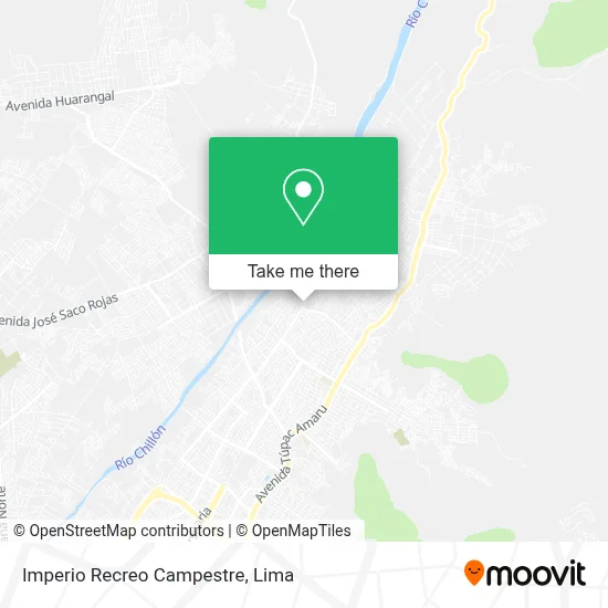 Imperio Recreo Campestre map