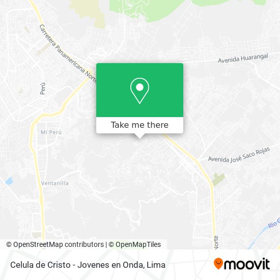 Celula de Cristo - Jovenes en Onda map