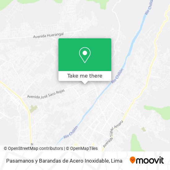 Pasamanos y Barandas de Acero Inoxidable map
