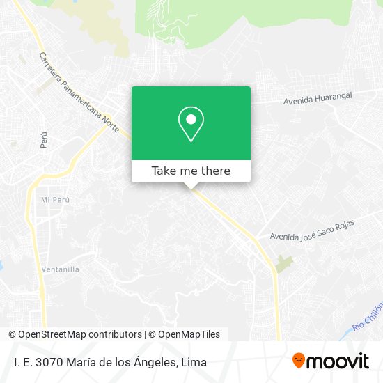 Mapa de I. E. 3070 María de los Ángeles