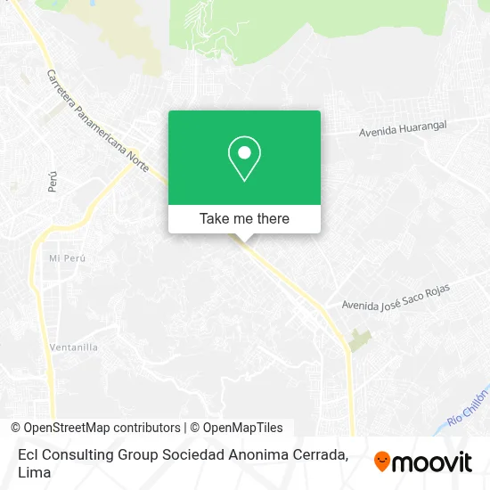Ecl Consulting Group Sociedad Anonima Cerrada map