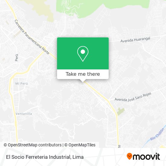 El Socio Ferreteria Industrial map