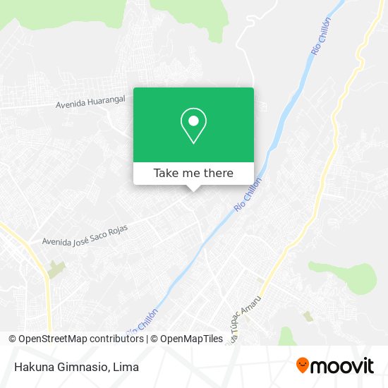 Hakuna Gimnasio map