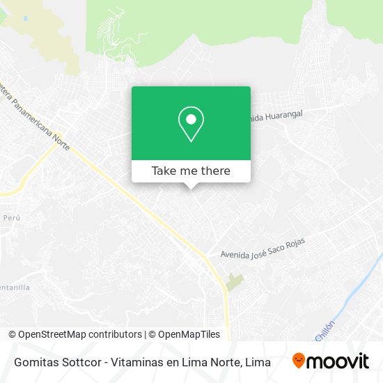 Gomitas Sottcor - Vitaminas en Lima Norte map