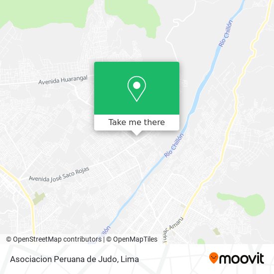 Mapa de Asociacion Peruana de Judo