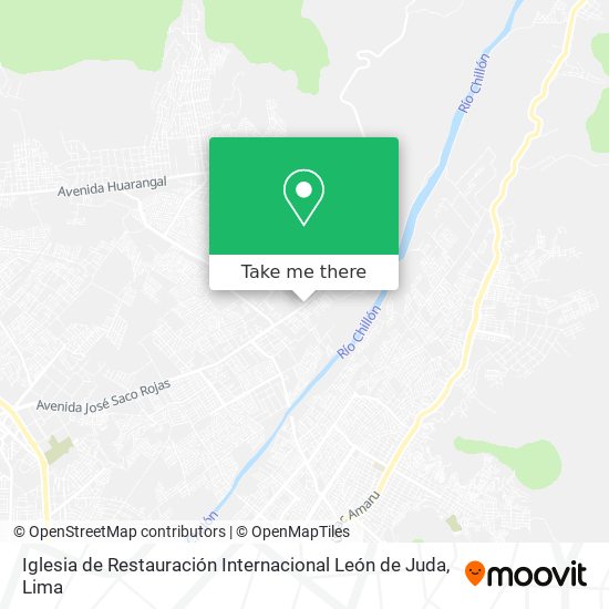 Mapa de Iglesia de Restauración Internacional León de Juda