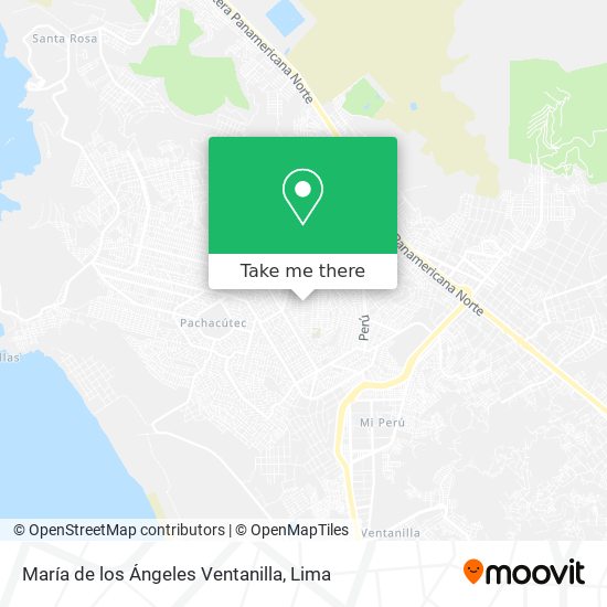María de los Ángeles Ventanilla map