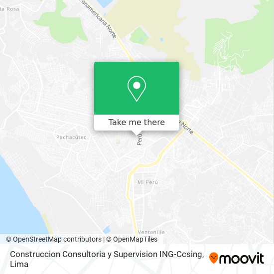 Construccion Consultoria y Supervision ING-Ccsing map