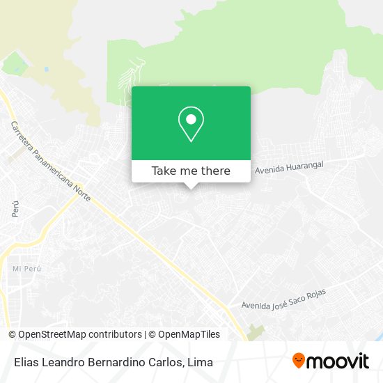 Elias Leandro Bernardino Carlos map