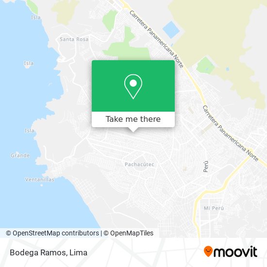 Bodega Ramos map