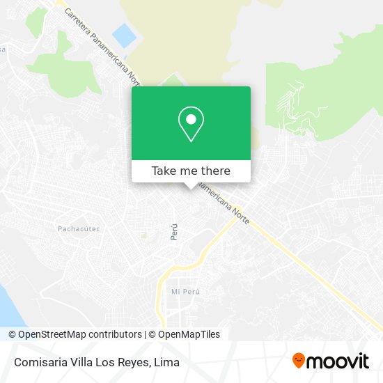 Comisaria Villa Los Reyes map