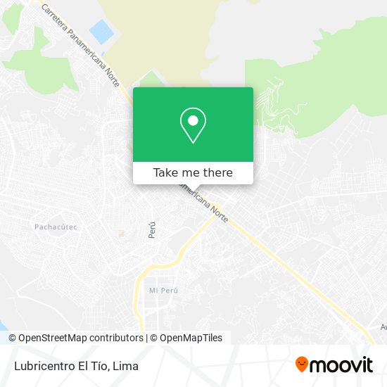 Mapa de Lubricentro El Tío