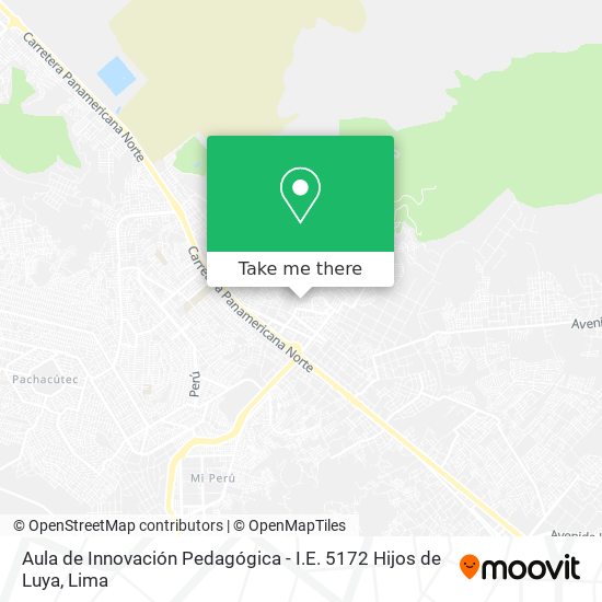 Mapa de Aula de Innovación Pedagógica - I.E. 5172 Hijos de Luya