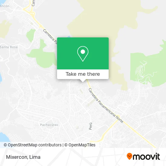 Mapa de Mixercon