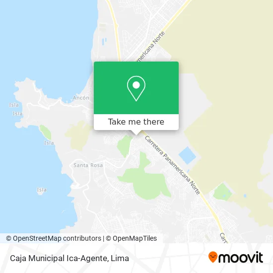 Caja Municipal Ica-Agente map