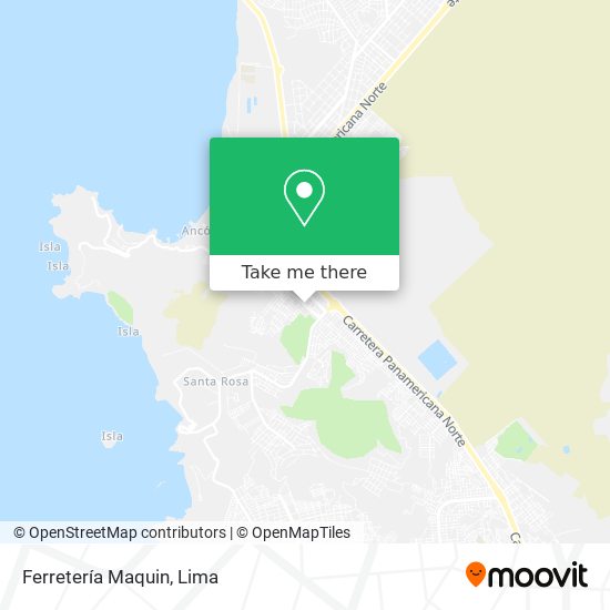 Mapa de Ferretería Maquin