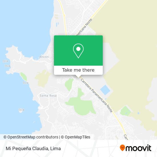Mapa de Mi Pequeña Claudia