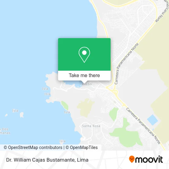 Mapa de Dr. William Cajas Bustamante