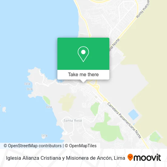 Iglesia Alianza Cristiana y Misionera de Ancón map