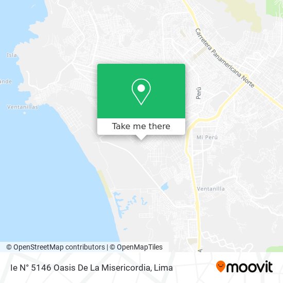 Ie N° 5146 Oasis De La Misericordia map
