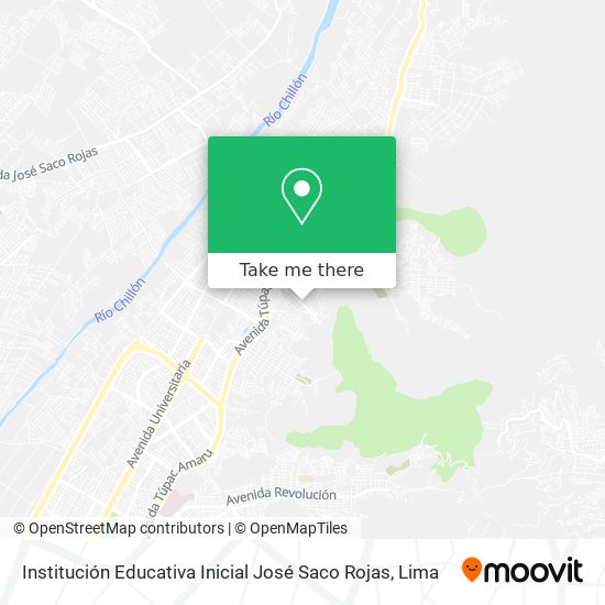 Institución Educativa Inicial José Saco Rojas map