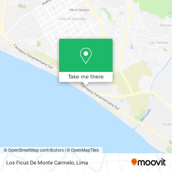 Mapa de Los Ficus De Monte Carmelo