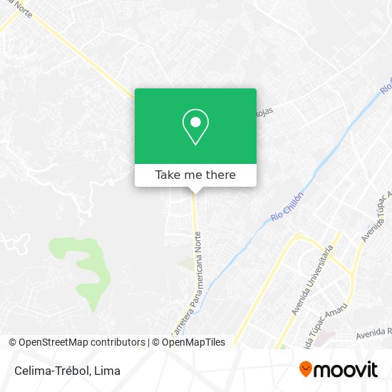 Celima-Trébol map