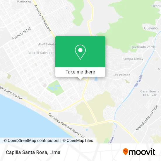 Capilla Santa Rosa map