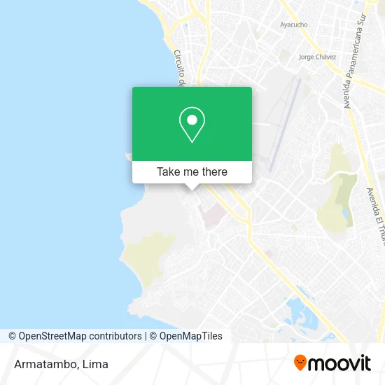 Mapa de Armatambo