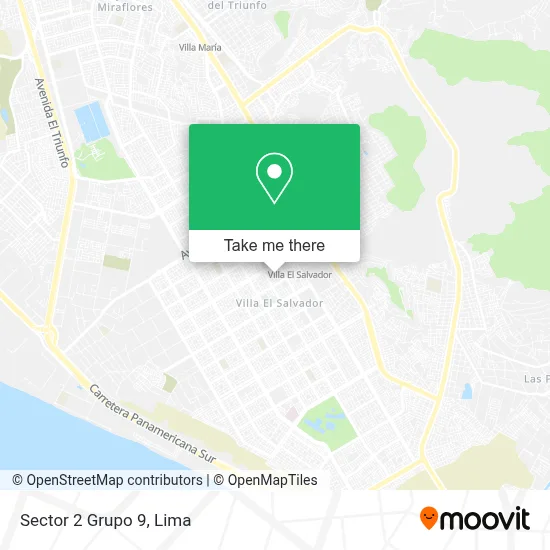 Sector 2 Grupo 9 map