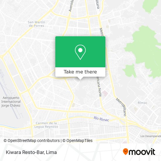 Kiwara Resto-Bar map