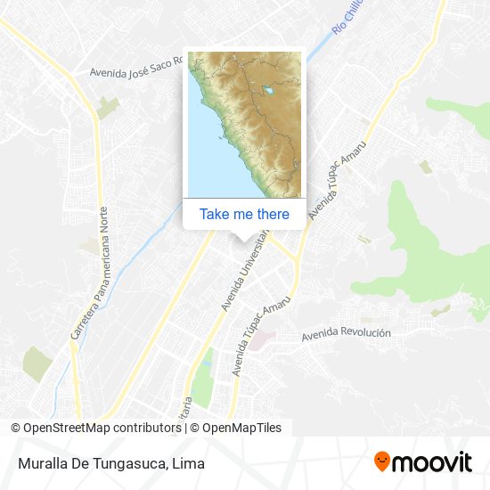 Muralla De Tungasuca map
