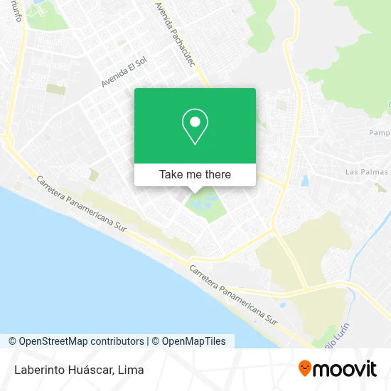 Laberinto Huáscar map