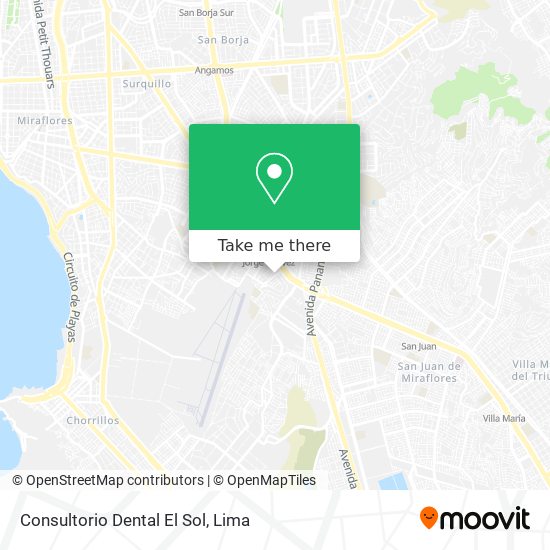 Consultorio Dental El Sol map