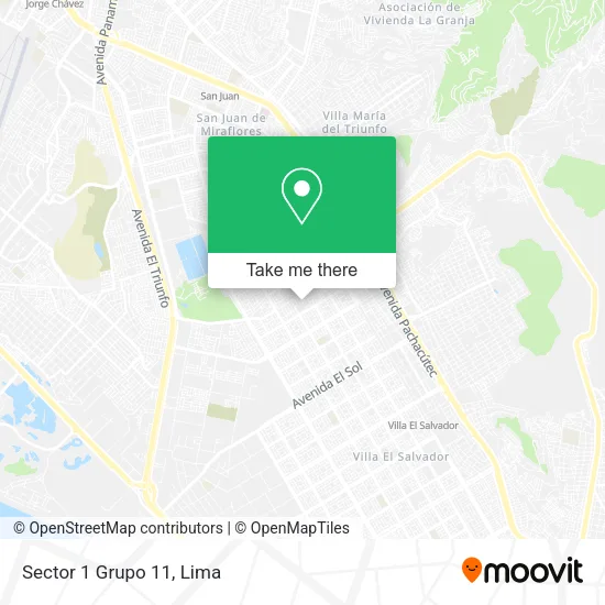 Sector 1 Grupo 11 map