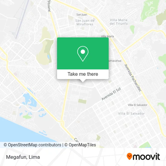 Megafun map