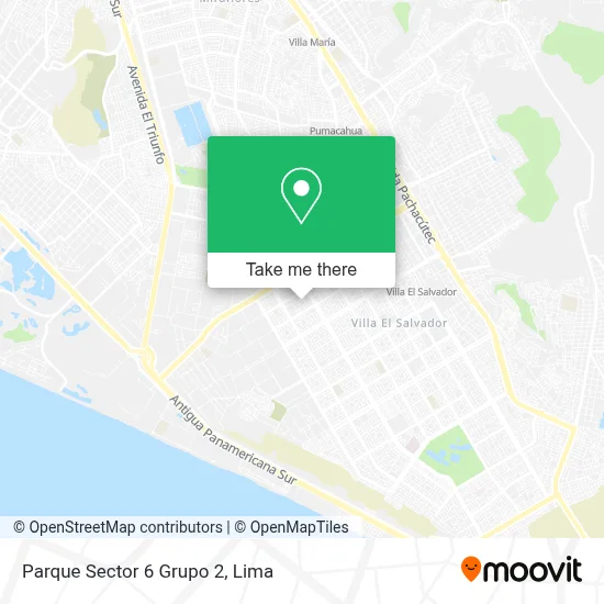 Parque Sector 6 Grupo 2 map