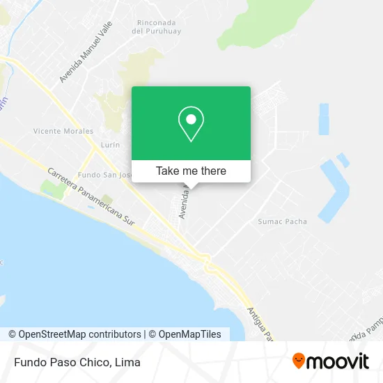 Fundo Paso Chico map