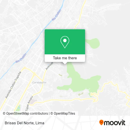Brisas Del Norte map