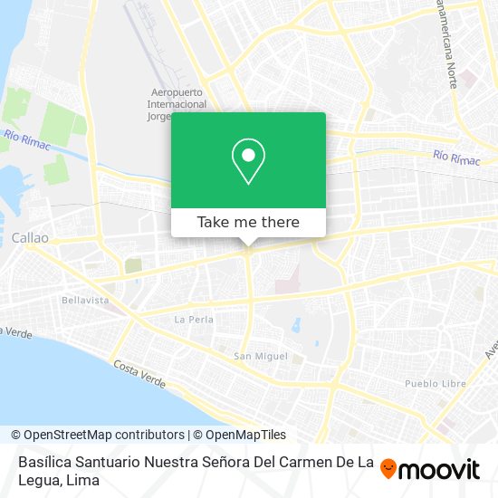 Basílica Santuario Nuestra Señora Del Carmen De La Legua map