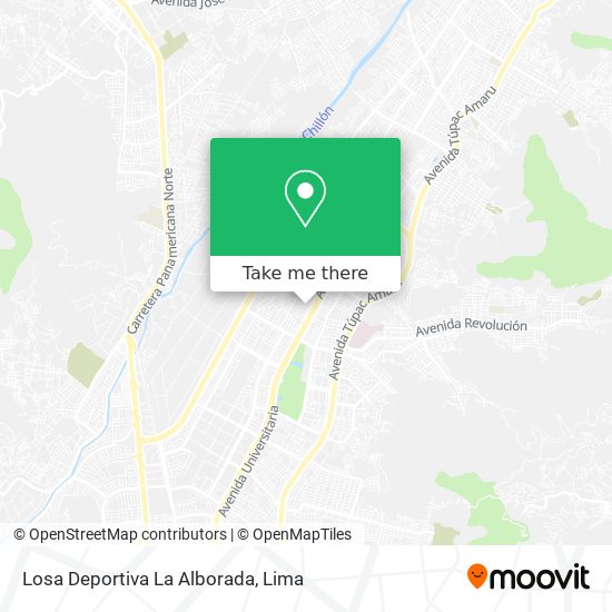 Losa Deportiva La Alborada map