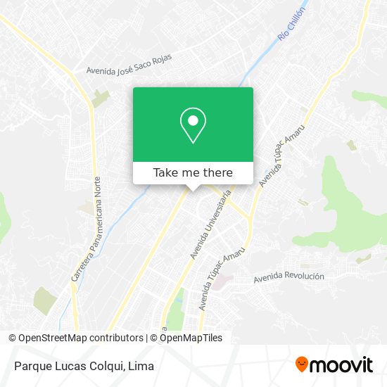 Parque Lucas Colqui map