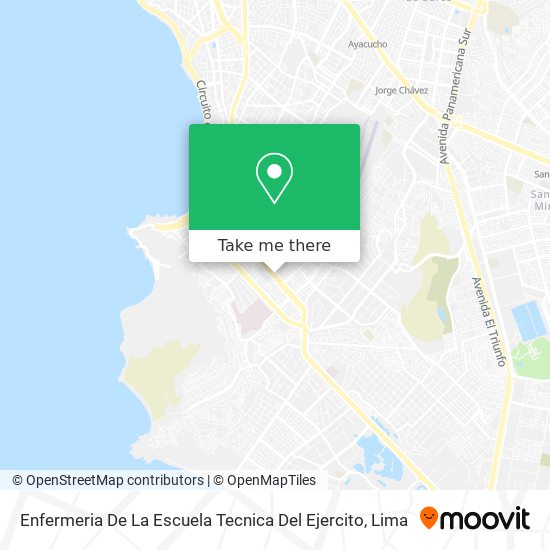 Mapa de Enfermeria De La Escuela Tecnica Del Ejercito