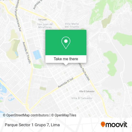 Parque Sector 1 Grupo 7 map